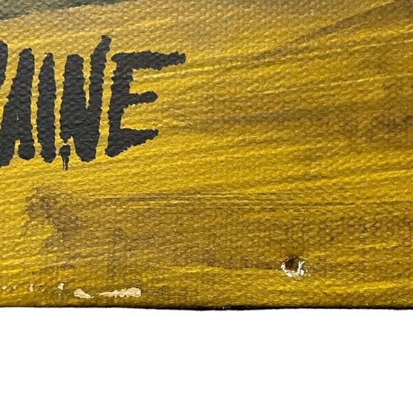 ROBERT McCAINE 2 PAINTING’S MID CENTURY MODERN ORIGINAL SIGNED OIL ON CANVAS - Picture 8 of 11